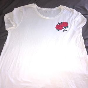 White Graphic T-Shirt